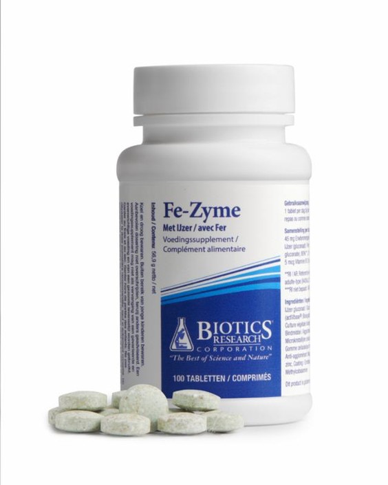 Biotics FE Zyme 25mg (100 Tabletten)