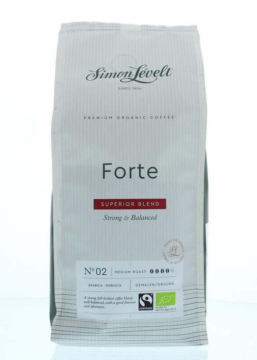 Simon Levelt Cafe forte superior blend bio (500 Gram)