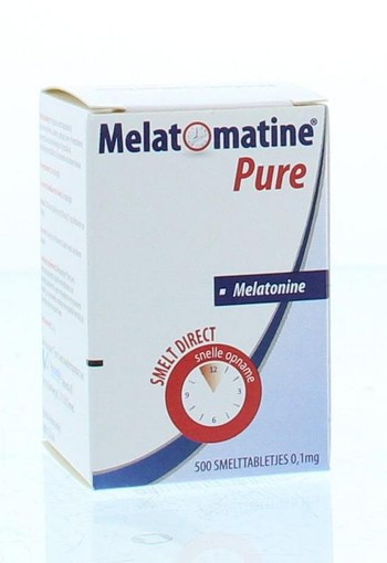 Melatomatine Pure melatonine (500 Tabletten)