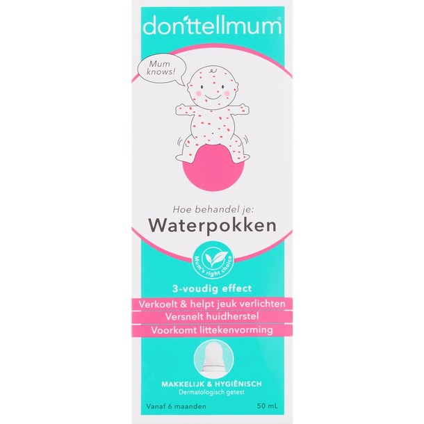 Donttellmum Waterpokken behandeling 50 ml