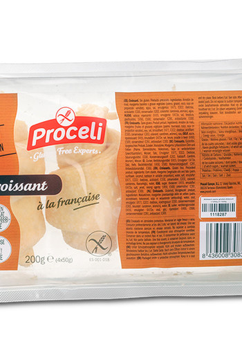 Proceli Croissant glutenvrij 4 stuks (200 Gram)