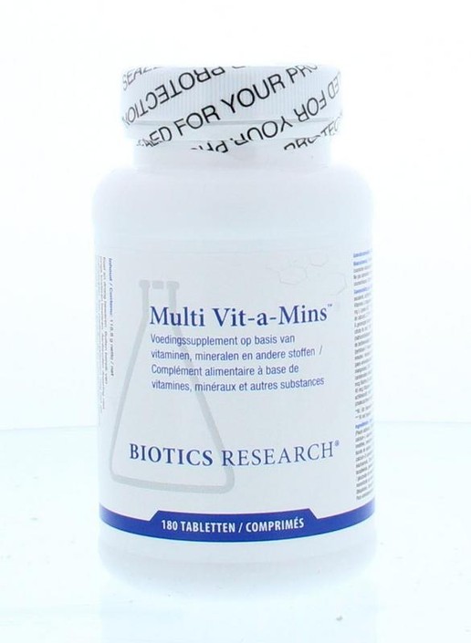 Biotics Multi vit a mins (180 Tabletten)