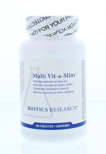 Biotics Multi vit a mins (180 Tabletten)