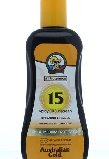 Australian Gold Spray oil SPF15 (237 Milliliter)