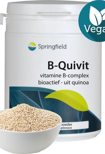 Springfield B-Quivit B complex (30 Vegetarische capsules)