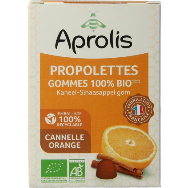 Aprolis Propolis kaneel - sinaasappel bio (50 Gram)