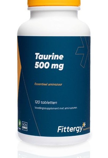 Fittergy Taurine 500mg (120 Tabletten)