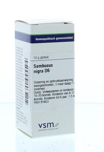 VSM Sambucus nigra D6 (10 Gram)