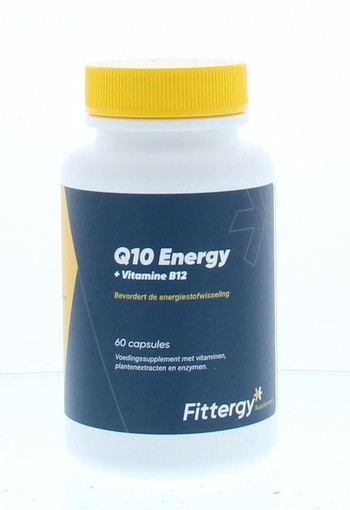 Fittergy Q10 energy met Vitamine B12 (60 Capsules)