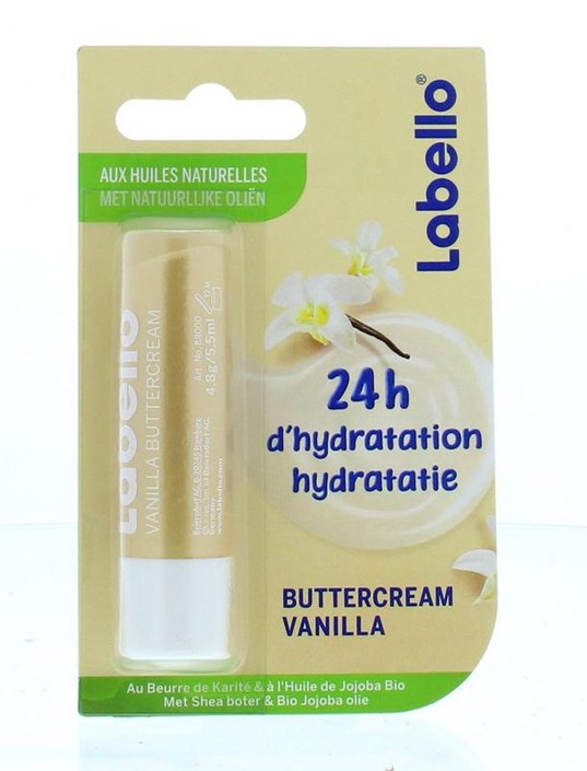 Labello Vanilla buttercream blister (4,8 Gram)