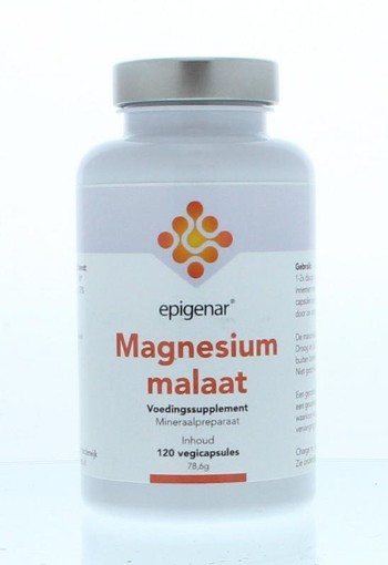 Epigenar Magnesiummalaat (120 Vegetarische capsules)