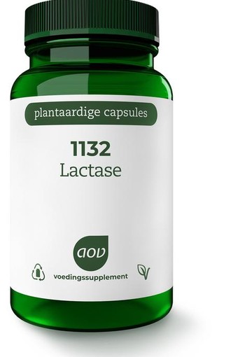 AOV 1132 Lactase (60 Vegetarische capsules)