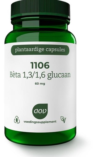 AOV 1106 Beta 1.3 glucaan (60 Vegetarische capsules)