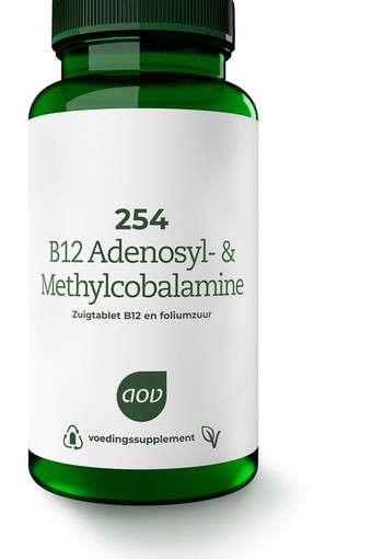 AOV 254 B12 Adenosyl & methylcobalamine (120 Zuigtabletten)