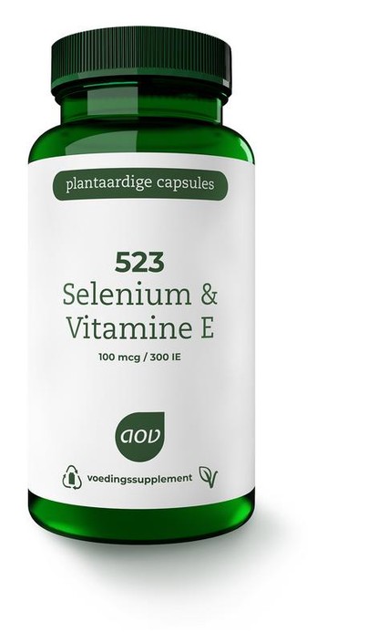 AOV 523 Selenium & Vitamine E (60 Vegetarische capsules)