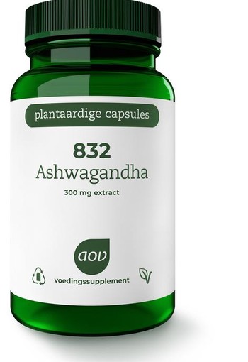 AOV 832 Ashwagandha 300mg (60 Vegetarische capsules)