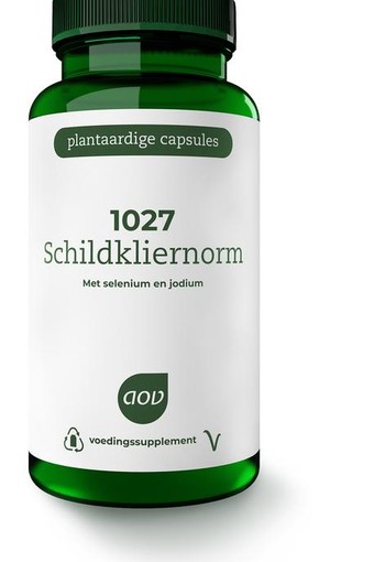 AOV 1027 Schildkliernorm (60 Vegetarische capsules)