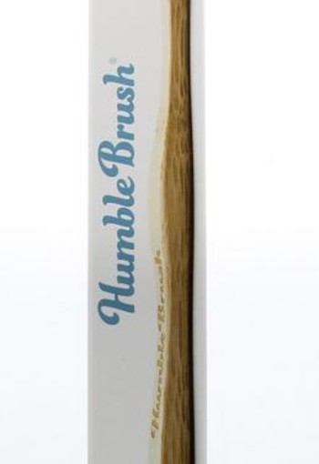 The Humble Co Tandenborstel bamboe medium wit (1 Stuks)