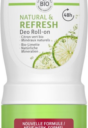 Lavera Deodorant roll-on natural & refresh bio FR-DE (50 Milliliter)