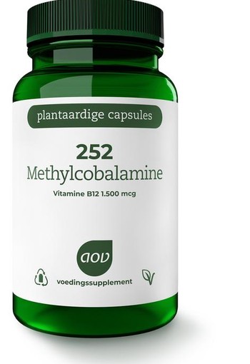 AOV 252 Methyl cobalamine (60 Vegetarische capsules)