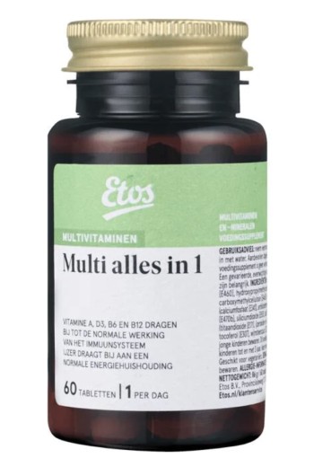 Etos Multi Alles-in-1 Tabletten 60 stuks