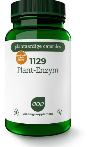 AOV 1129 Plant-enzym (60 Vegetarische capsules)