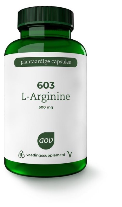 AOV 603 L-Arginine (90 Vegetarische capsules)