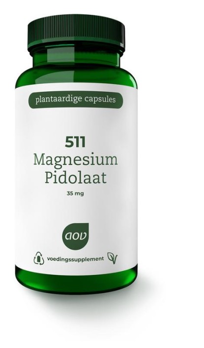AOV 511 Magnesium pidolaat (90 Vegetarische capsules)