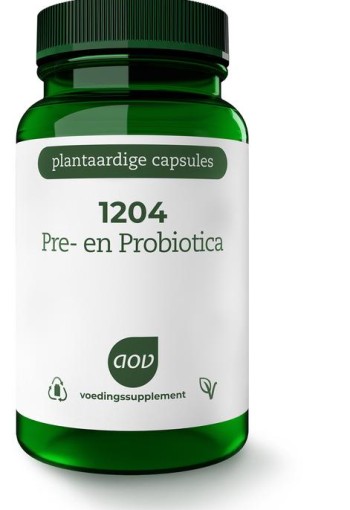 AOV 1204 Pre- en probiotica (30 Vegetarische capsules)
