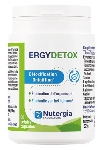 Nutergia Ergydetox (60 Capsules)