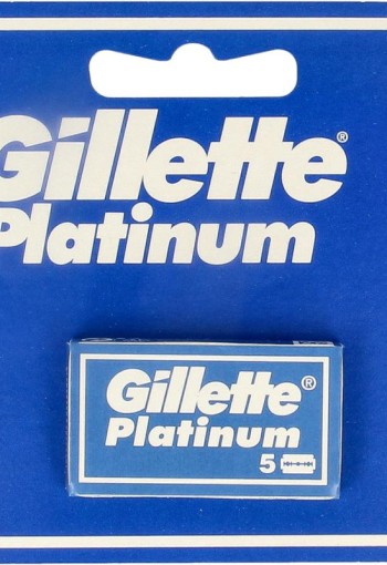 Gillette Platinum scheermesjes (5 Stuks)