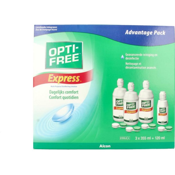 Optifree Express MPDS pakket (1 Set)