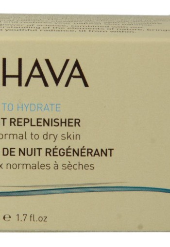 Ahava Night replenisher normal/dry skin (50 Milliliter)