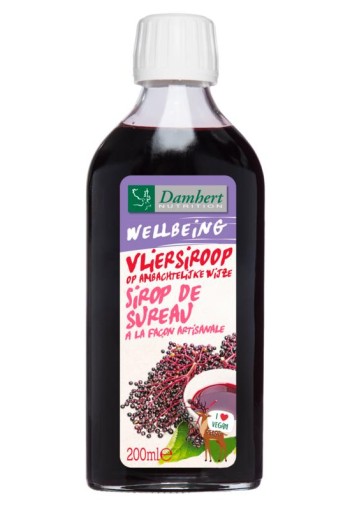 Damhert Vlierbessen siroop (200 Milliliter)