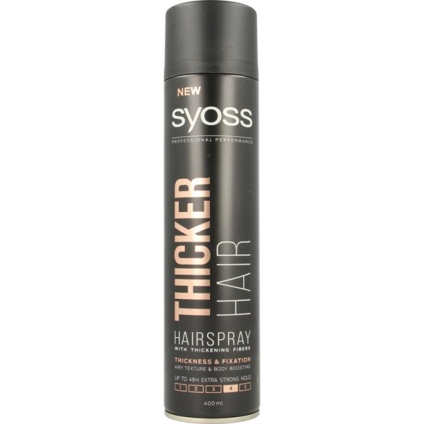Syoss Hairspray thicker hair (400 Milliliter)