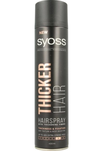 Syoss Hairspray thicker hair (400 Milliliter)