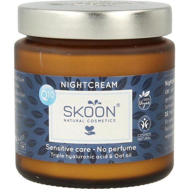 Skoon Nachtcreme sensitive skin (90 Milliliter)