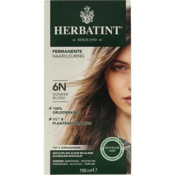 Herbatint 6N Donker blond (150 Milliliter)