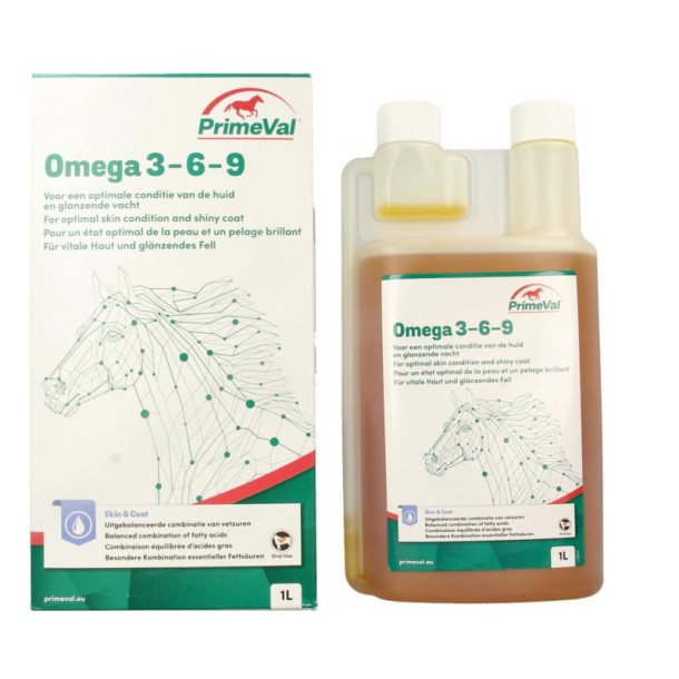 Primeval Omega 3-6-9 paard (1 Liter)
