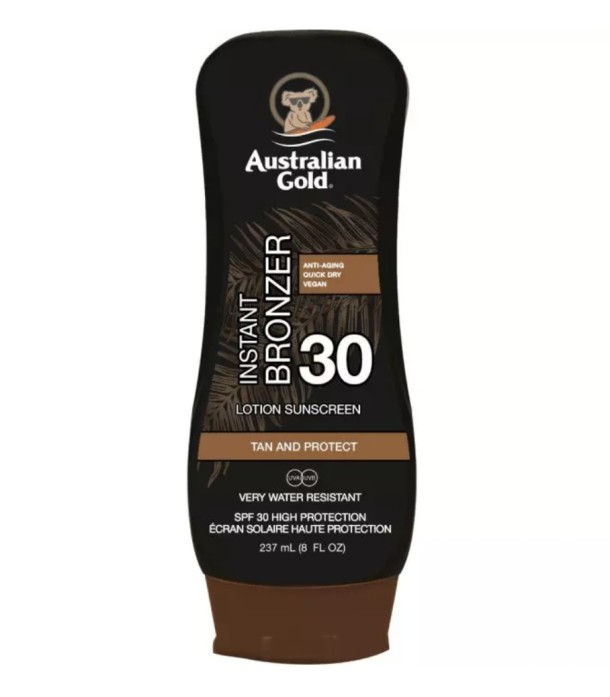Australian Gold Bronzer Lotion Sunscreen SPF30 237 ml