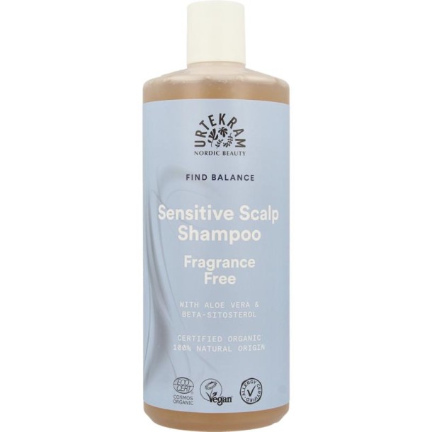 Urtekram Find balance shampoo gevoelige huid (500 Milliliter)