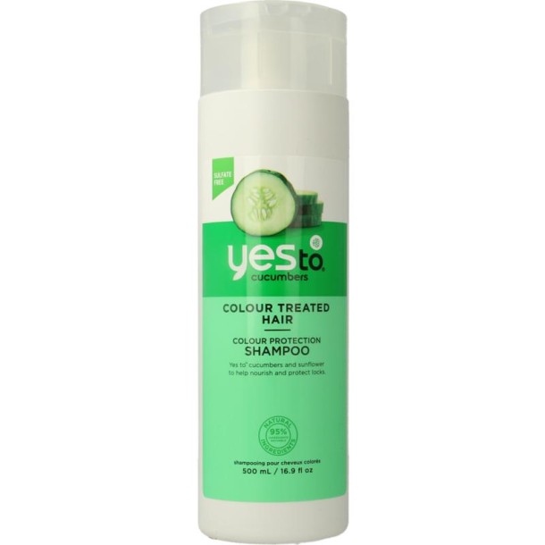 Yes To Cucumber Cucumber shampoo color care (500 Milliliter)