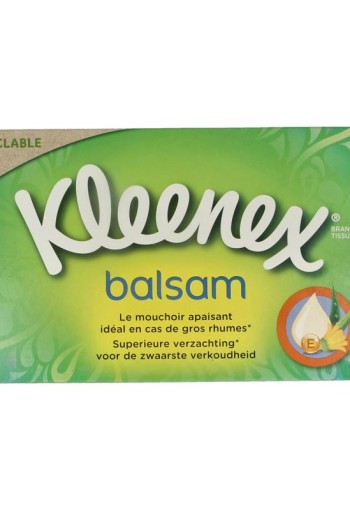 Kleenex Balsam tissue box (64 Stuks)