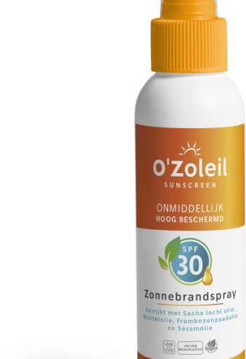 O'Zoleil Zonnebrandspray SPF30 (125 Milliliter)
