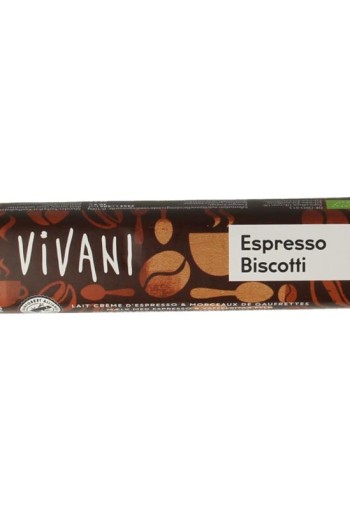 Vivani Chocolate To Go espresso biscotti bio (40 Gram)