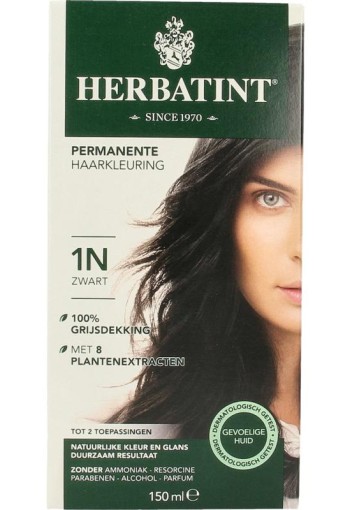 Herbatint 1N Zwart (150 Milliliter)