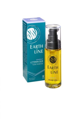 Earth Line Vitamine E litteken olie (30 Milliliter)