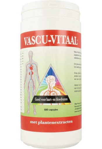Vascu Vitaal Plantenextracten (600 Capsules)