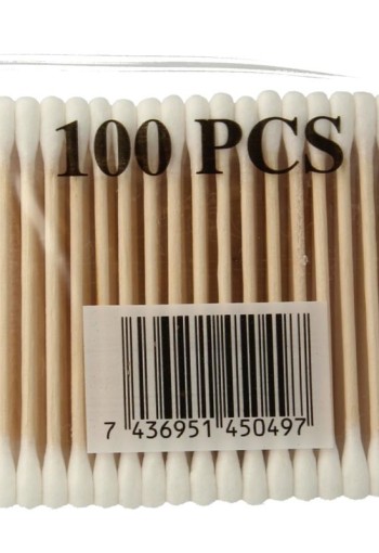 Diversen Wattenstaafjes hout (100 Stuks)