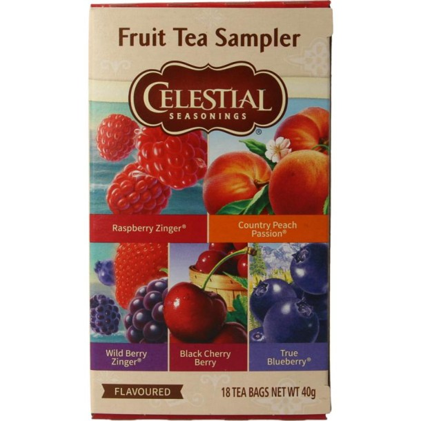 Celestial Season Fruit sampler south tea (18 Zakjes)